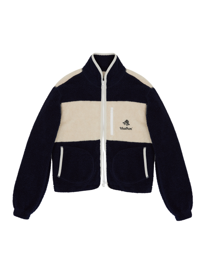 EMBROIDERY FLEECE JACKET