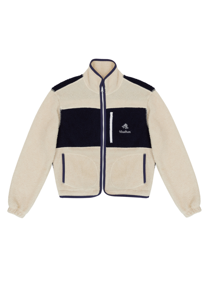 EMBROIDERY FLEECE JACKET