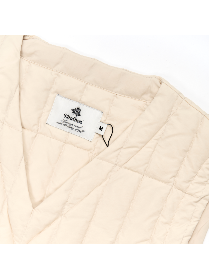 DUCK DOWN QUILTED VEST