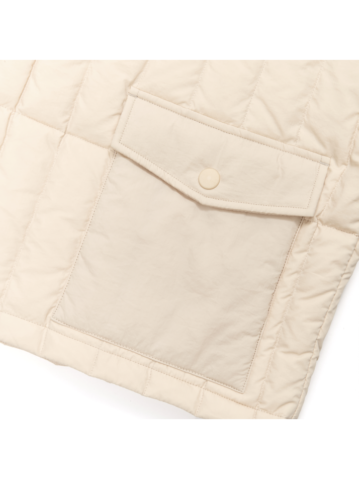 DUCK DOWN QUILTED VEST