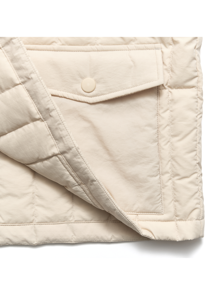 DUCK DOWN QUILTED VEST