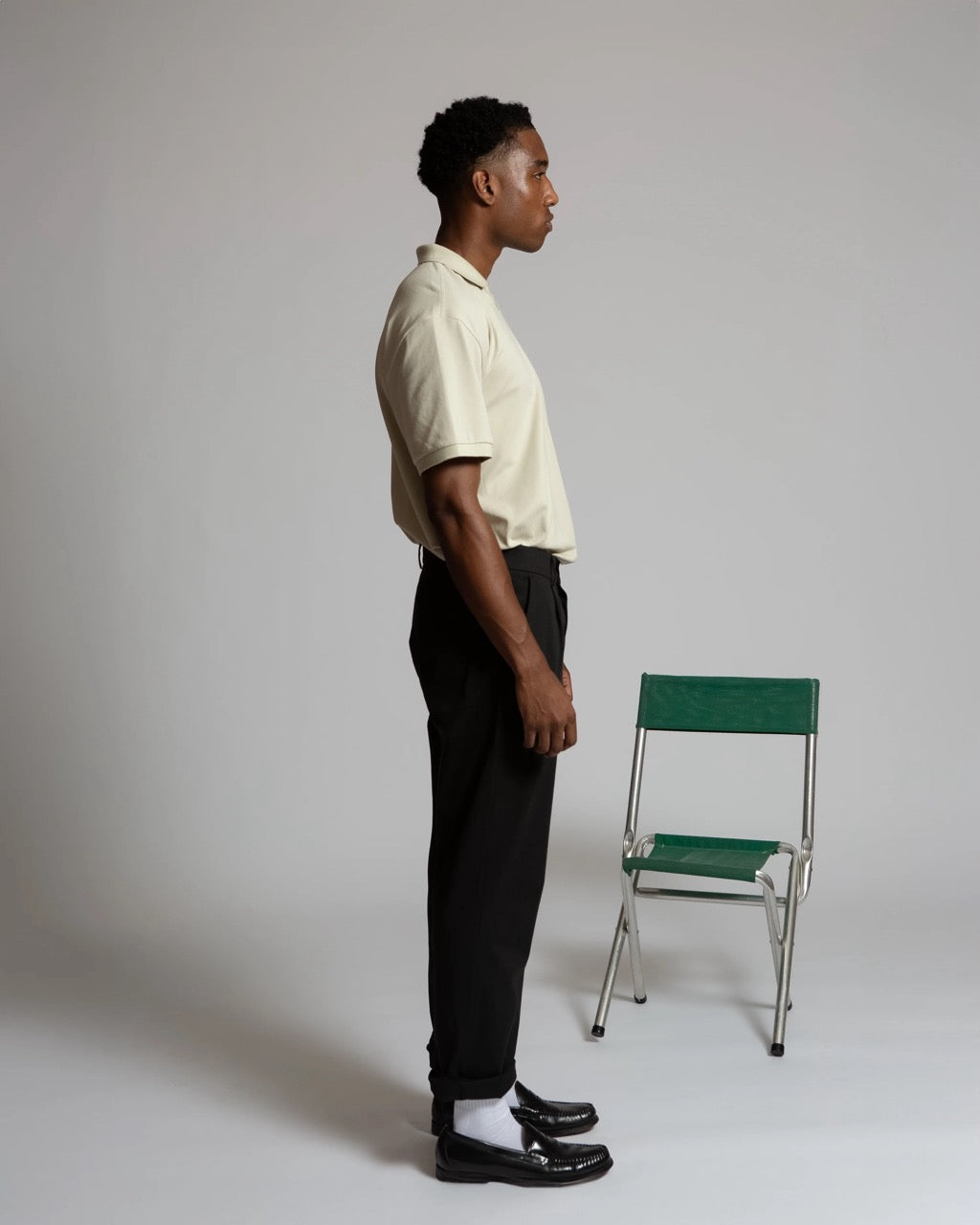 MARCEL PLEATED CHINO PANT