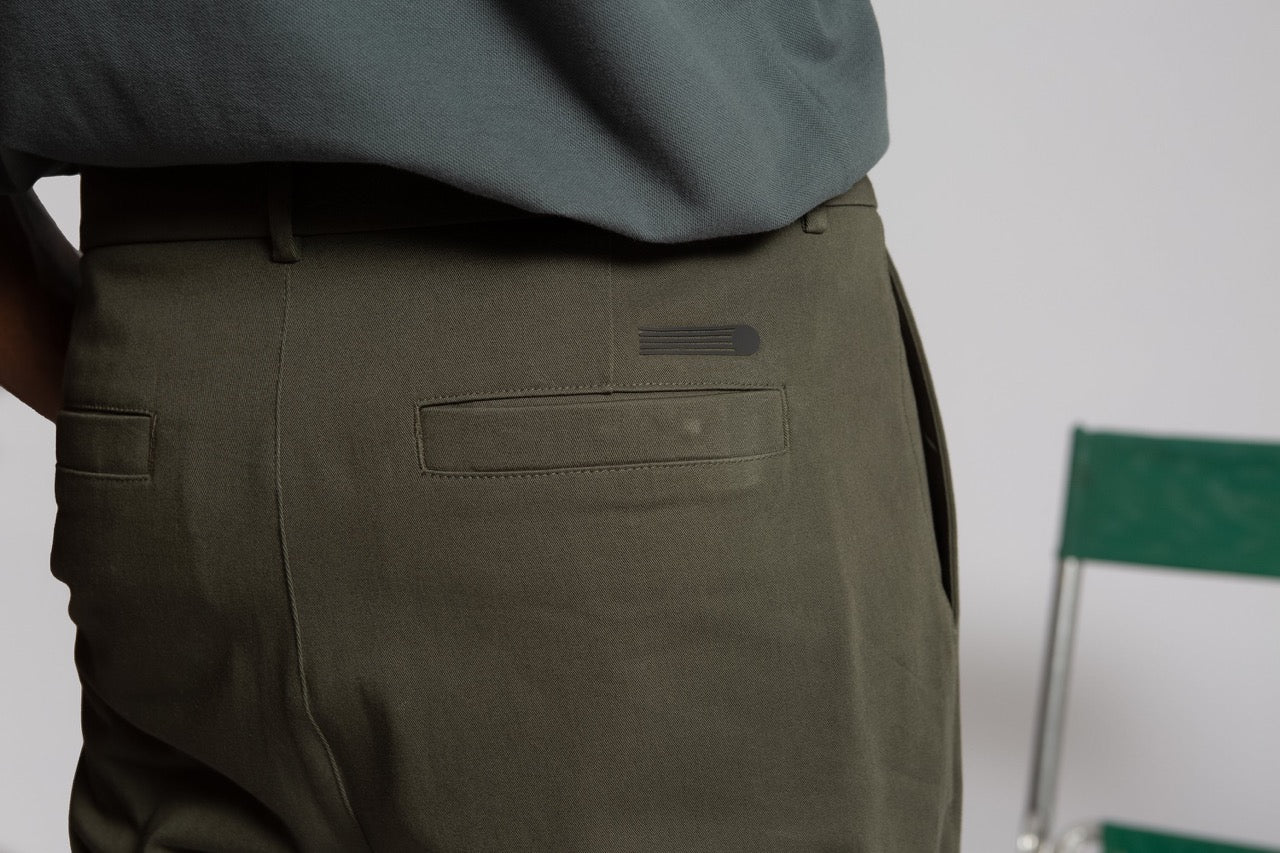 MARCEL PLEATED CHINO PANT