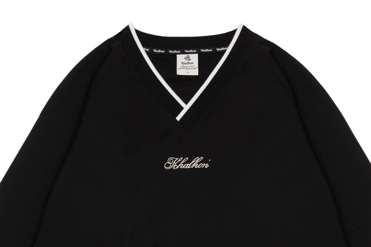 V-NECK SPORTY PULLOVER