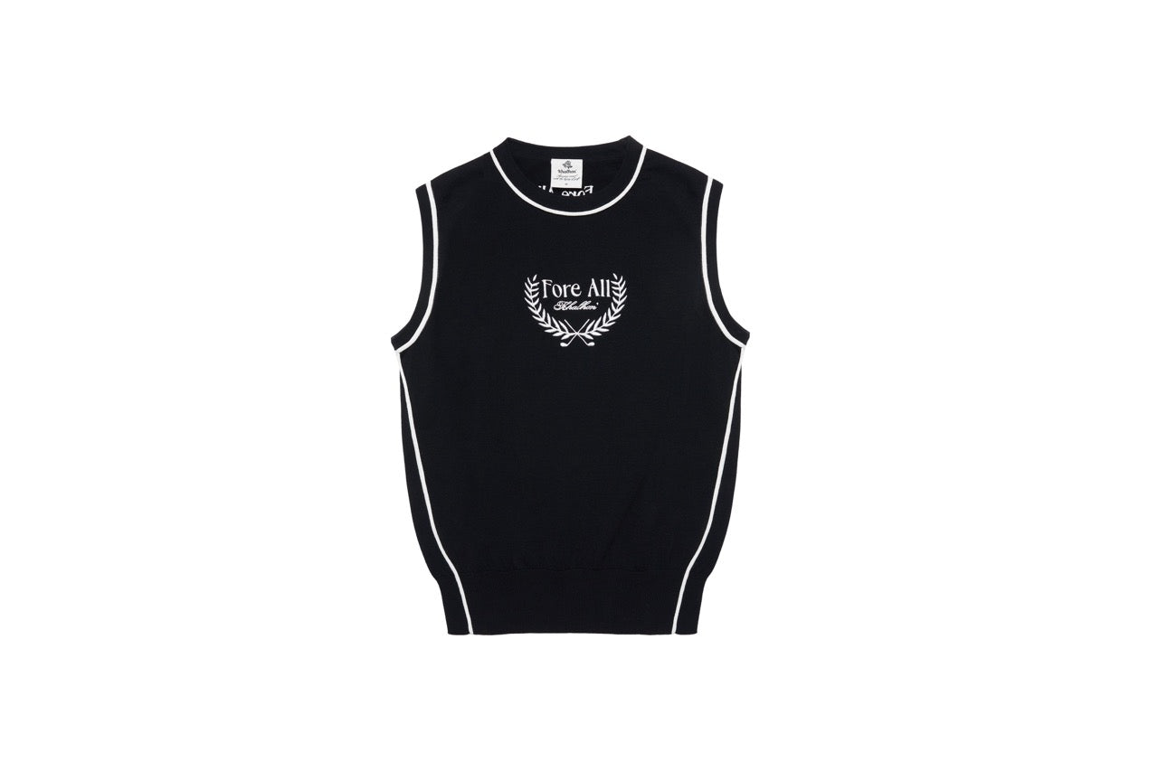 KHALHON' X FOREALL WOMAN'S SLEEVELESS SWEATER – VIBECADDY