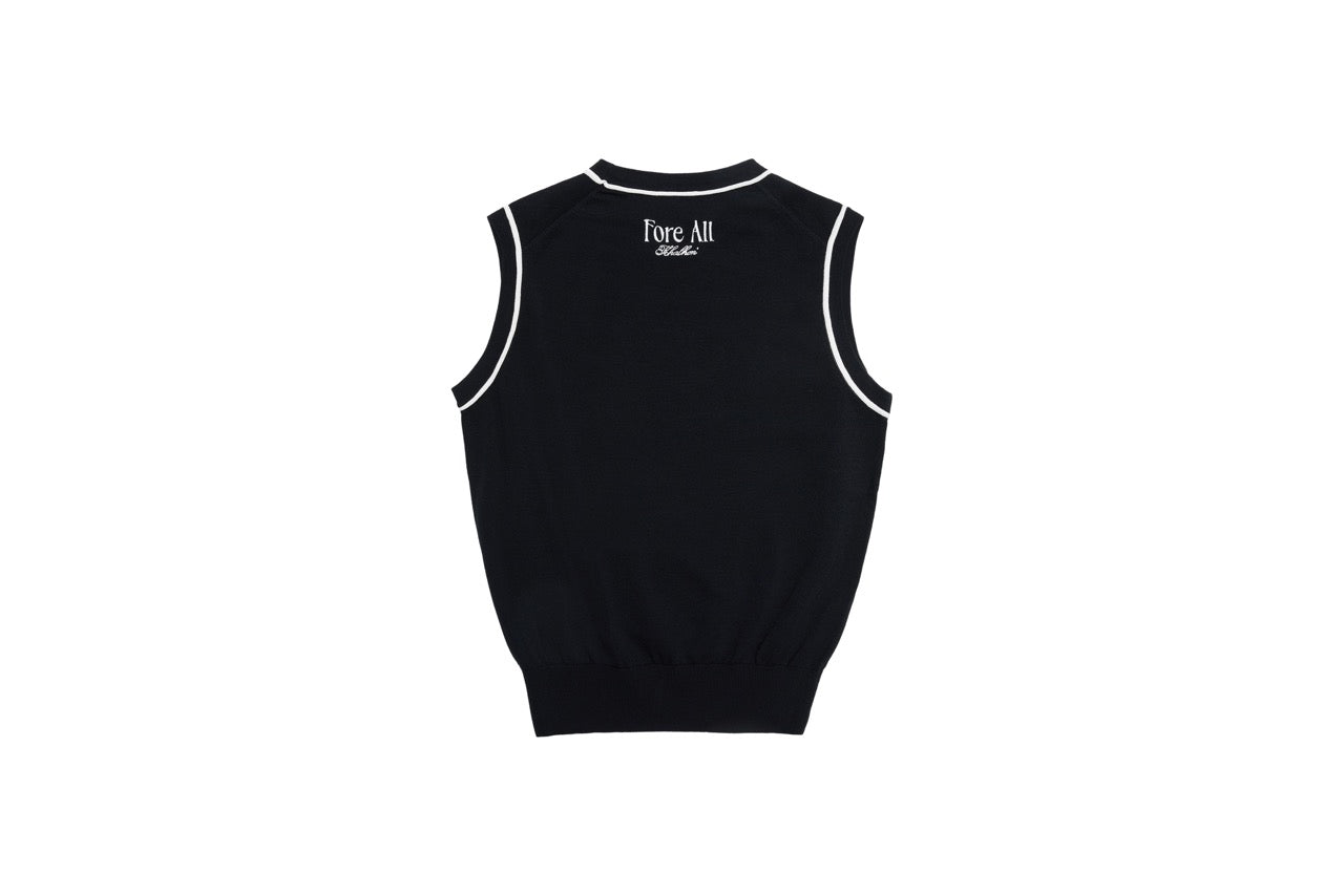 KHALHON' X FOREALL WOMAN'S SLEEVELESS SWEATER – VIBECADDY