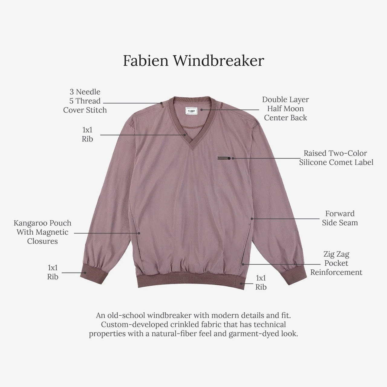 FABIEN WARMUP JACKET