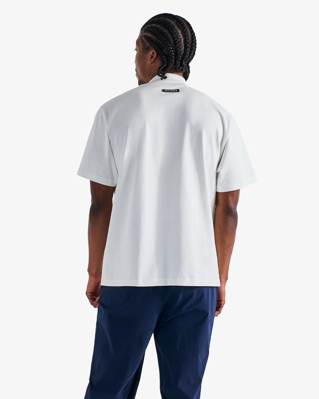 【MALBON GOLF】 [SUMMER COLLECTION] Mare Mock Neck T-Shirt MARE MOCKNECK TEE – Malbon Golf