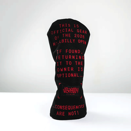 2026 Hillbilly Open Driver Headcover