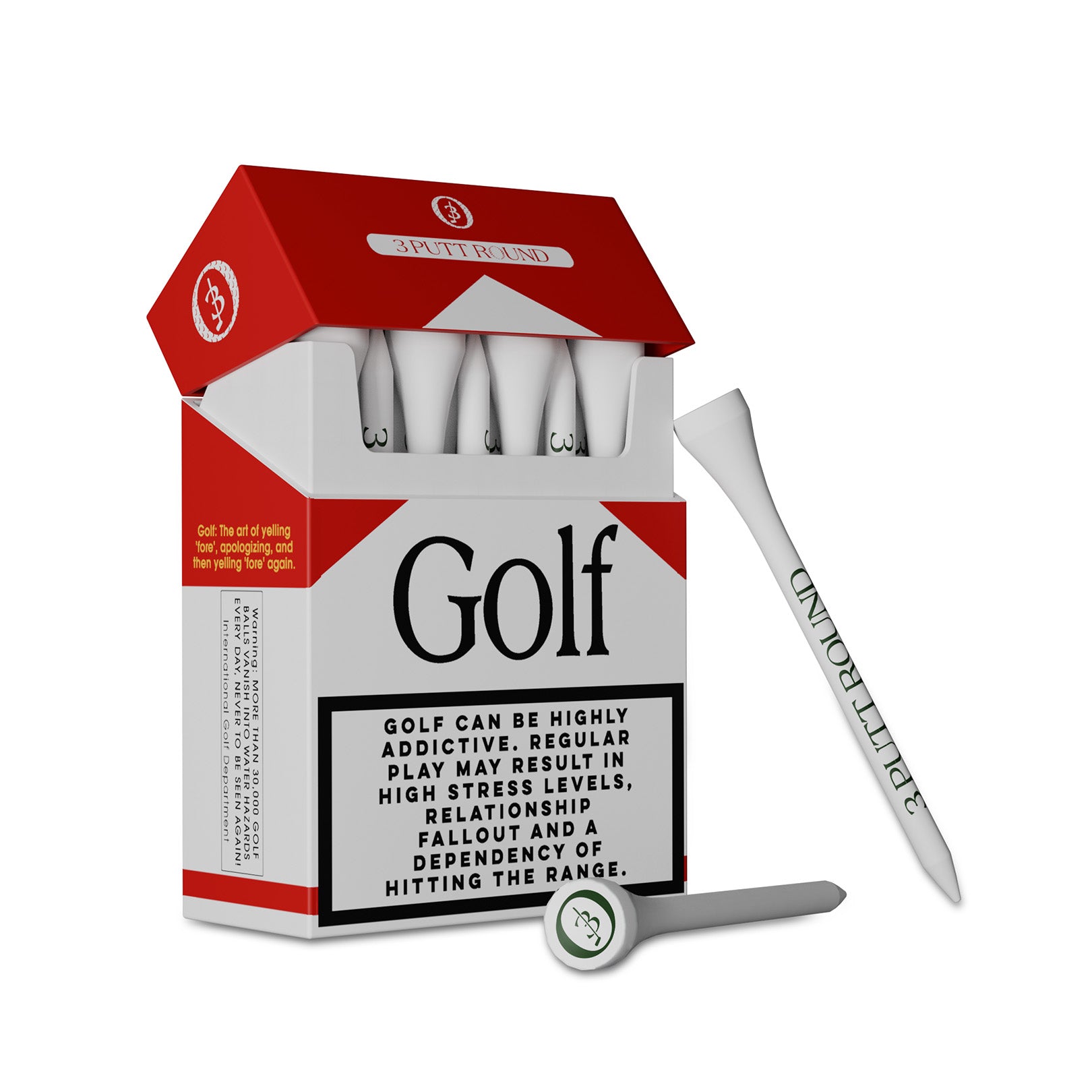 THE "GOLF ADDICTION" TEE PACK